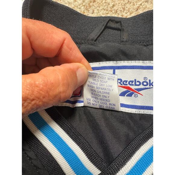 Vintage 90's Reebok NFL PRO LINE Football CAROLINA PANTHER Jacket, XXL - Picture 13 of 13